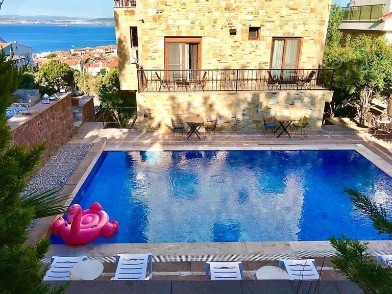 Yeni Foca Butik Otel Kültér fotó